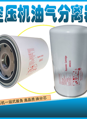 适用英格索兰空压机RS系列油分48958235/24900342油滤芯24900433
