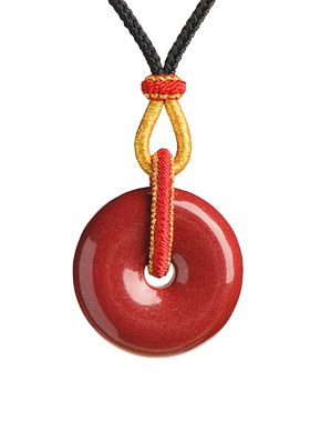 本命年红绳情侣款护身符配饰
