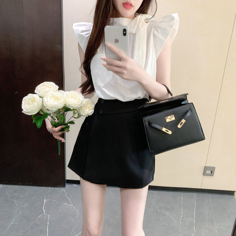 夏装搭配一整套2025新款轻熟风职场女装时尚减龄短裙高级感两件套