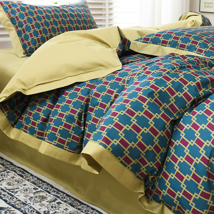 那木秋冬全棉磨毛床上四件套