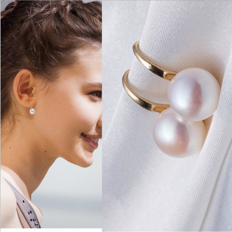 厂家直销韩版热卖珍珠耳钉ABS