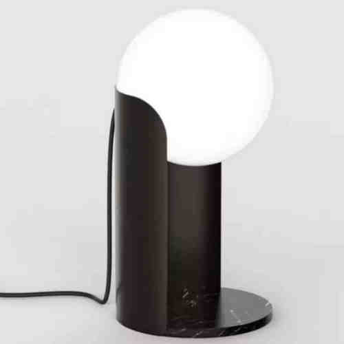 北欧简约创意台灯设计师客厅卧室床头个性酒店展厅玻璃圆球装饰灯