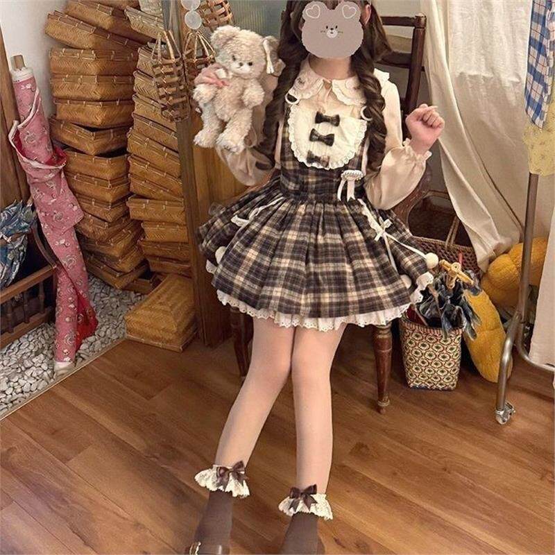 焦糖巧克力秋冬装日系甜