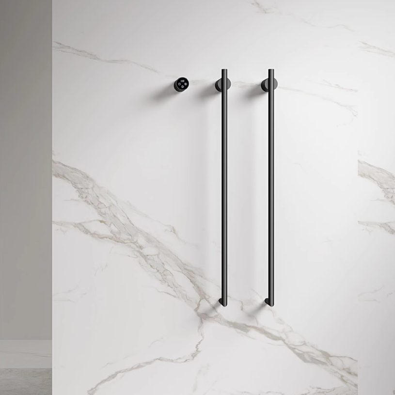 beedooi缤迪挂墙暗装浴缸智能浴巾架多层壁挂电热毛巾架 BJ5024