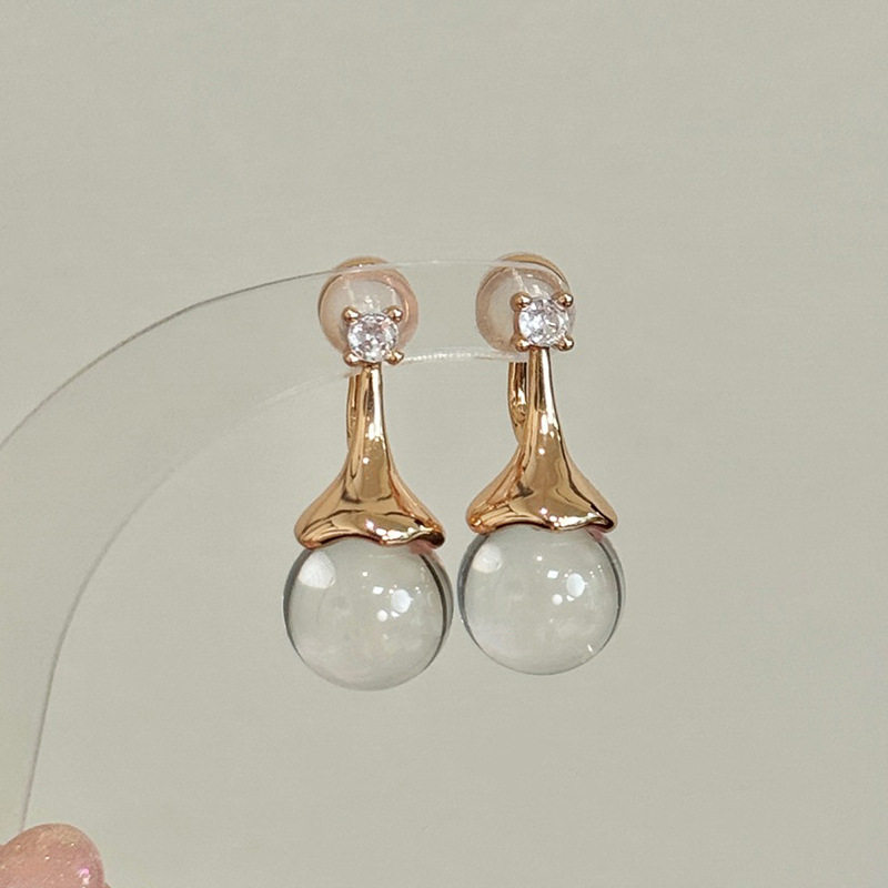 小红书爆款魔法帽耳钉女气质