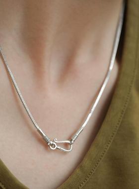 爆款轻奢简约四方龙骨肖邦链