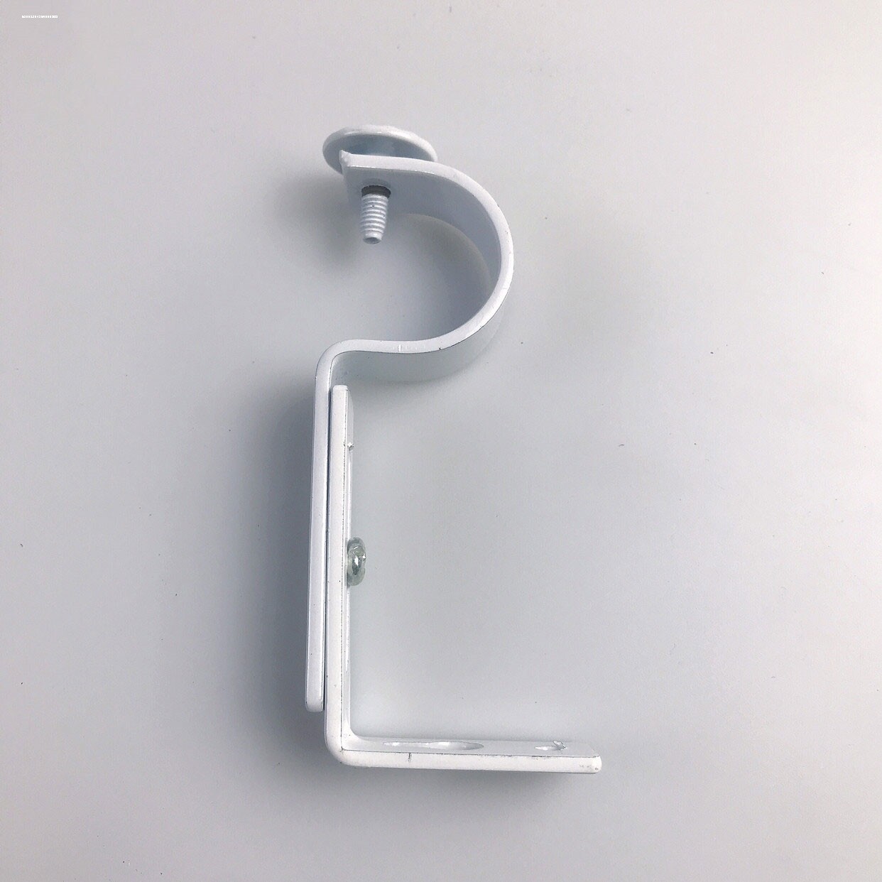 杆头窗帘杆罗马杆窗帘配件门帘头帽封口老式堵头金属黑白色单头