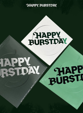 正版 SEVENTEEN正规5辑 HAPPY BURSTDAY专辑 mini12 周边特点小卡