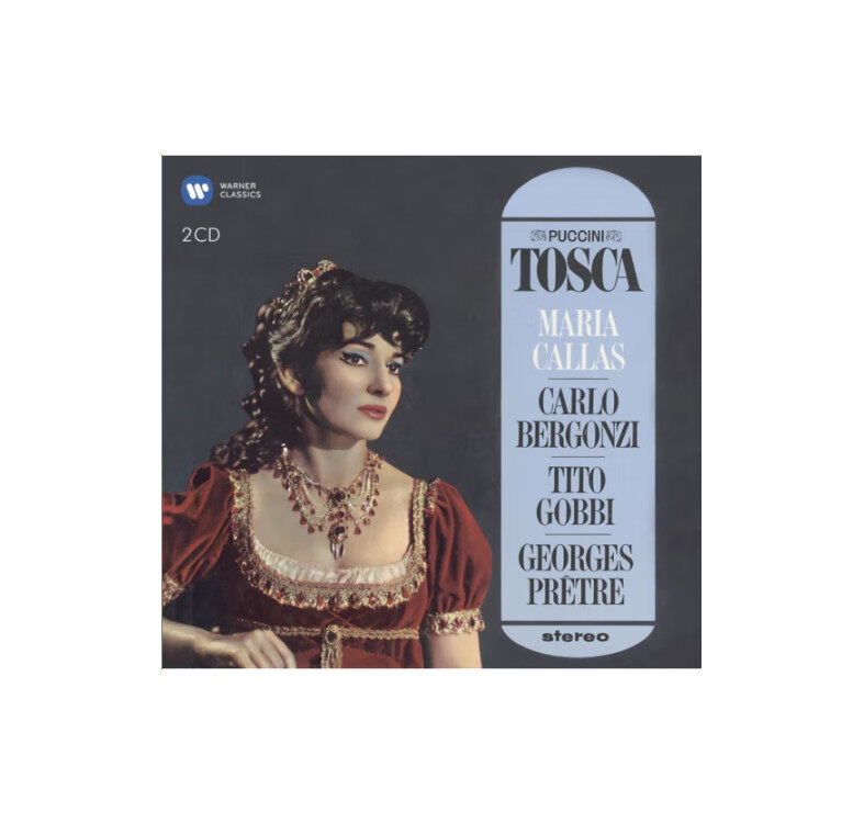 进口 玛丽亚卡拉斯 普契尼歌剧 托丝卡全曲Puccini Tosca 欧版2CD