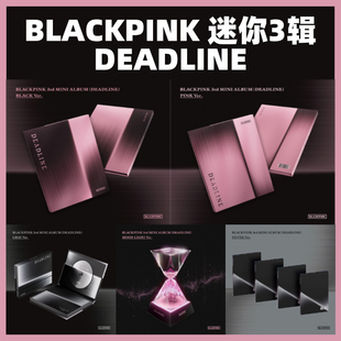 BLACKPINK 迷你3辑DEADLINE 粉墨新专 朴彩英 正版周边特典小卡