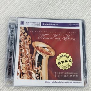 正版 昔士风CD 萨克斯藤原成喜 永远的怀念邓丽君SQCD紫银合金