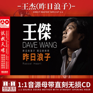 老歌流行歌曲原声母带级1 经典 1母盘直刻汽车载cd碟片 王杰cd 正版