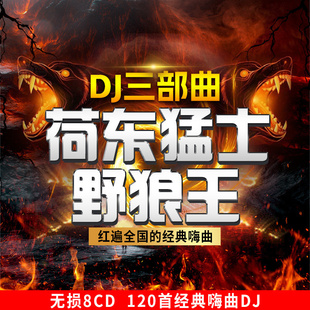 正版荷东猛士野狼王汽车载CD经典的士高英文dj舞曲无损高音质光盘