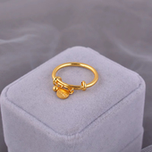 镀银新款 well食指戒女in小众百搭气质素圈指环可调节戒指