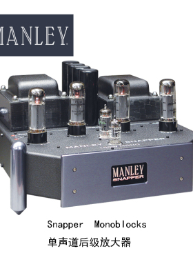 美国 Manley 曼丽 Snapper 单声道 后级功放 后级放大器