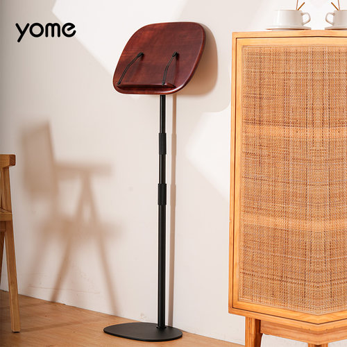 yome贴墙省空间实木乐谱架