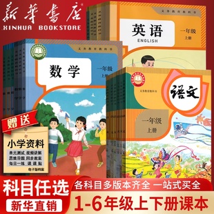 北师苏教青岛译林西师外研版 小学一年级二年级四年级五六年级三年级上册下册语文数学英语书课本教材全套部编人教版 新华书店