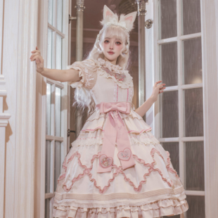 定金 Lolita连衣裙优雅可爱 鲨鲨不吃鱼原创设计寻樱物语秋冬季