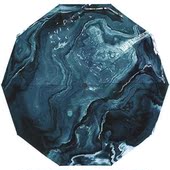 果叮童空境10骨折叠个性 全自动雨伞男生加大结实防风两用伞防晒伞