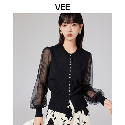 美妙针织衫VEE/唯己圆领