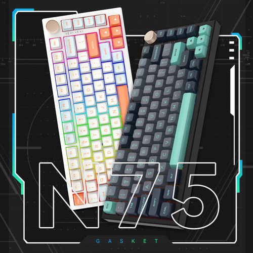 VGN N75客制化机械键盘gesket结构75%配列全键热插拔