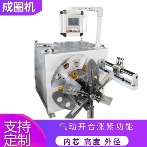 快速开合气动日式成圈头