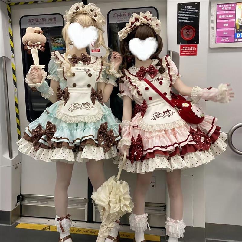 现货蜜语宝石匣洛丽塔OP裙