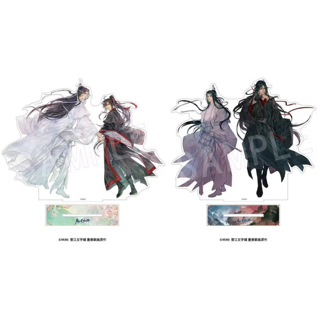 魔道祖师中外矿业双人亚克力立牌