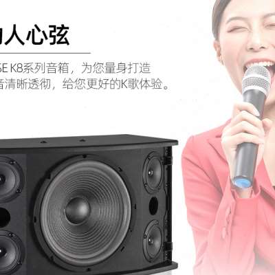 定制Vose K8专业音箱8寸10寸12寸家庭卡包音箱KTV舞台一对家用重