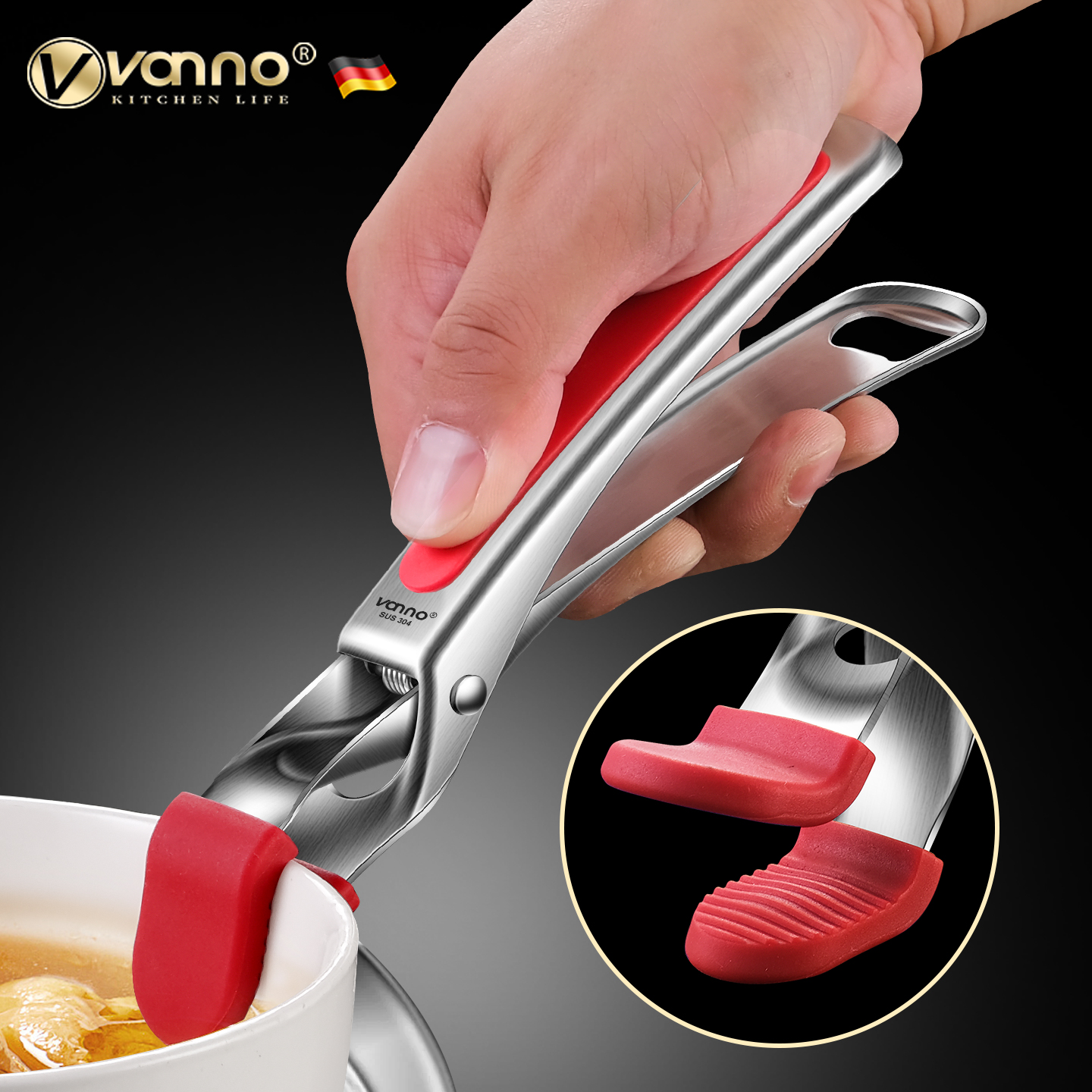 德国vanno升级版厨房防烫夹