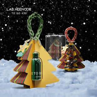 HEENOOR LAB GO朋克胖子保温杯随行水杯礼物 圣诞限定礼盒