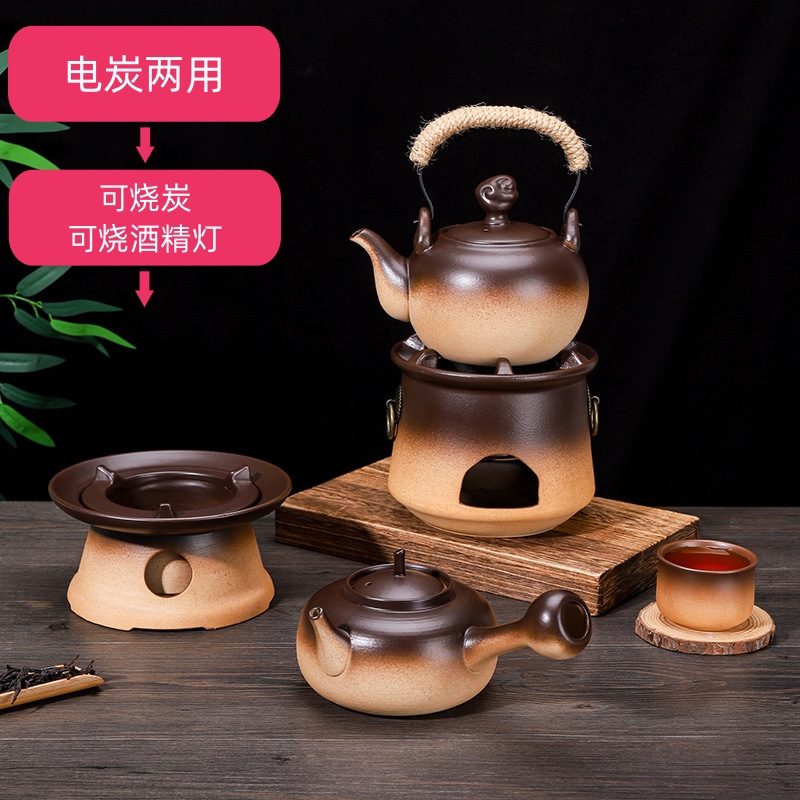 围炉煮茶炭火煮茶壶炭炉提梁壶