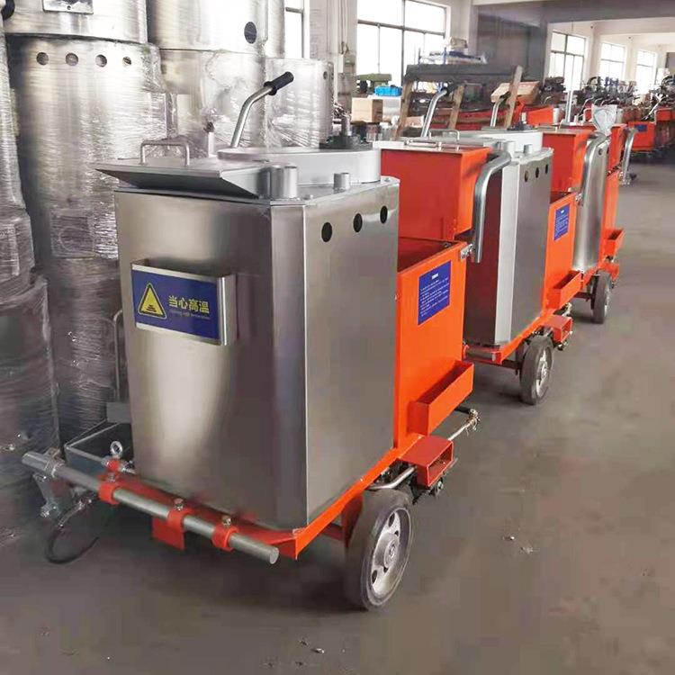 加强型热熔涂料热熔划线机水泥路面热熔标线机车位反光线标线车