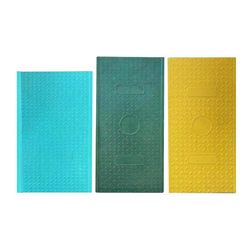 复合树脂电力井盖绝缘阻燃电缆沟盖板模压一体式树脂弱电井盖板