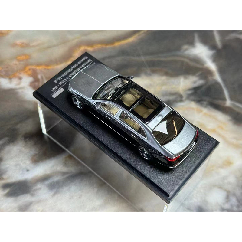 AR 현실적인 1:64 메르세데스-벤츠 S 클래스 마이바흐 S680 스바루 BRZ 도요타 GR86 합금 자동차 모델