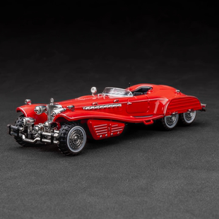 WM 1:64 九头蛇施密特V16跑车 美国队长红骷髅座驾 合金汽车模型