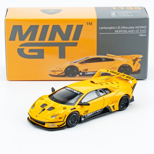MINIGT164兰博基尼合金车模