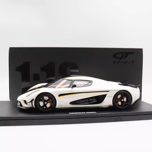 GTSpirit 1:18 白色Koenigsegg 2018柯尼塞格regera 树脂汽车模型