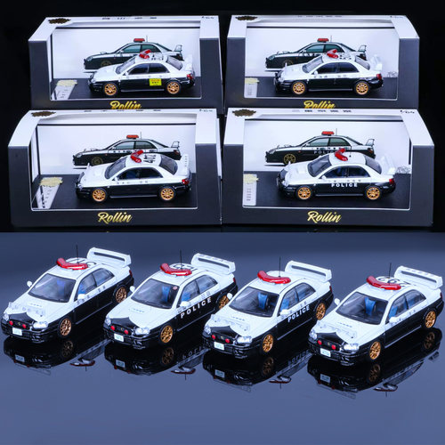 164斯巴鲁翼豹埼玉县警车模