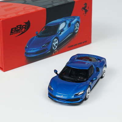BBR 1:64 法拉利 296 GTB Ferrari 仿真合金汽车模型摆件收藏