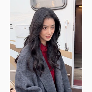 蒋欣同款伊折扣2026秋冬装百搭气质羊毛呢子大衣外套女199A170352