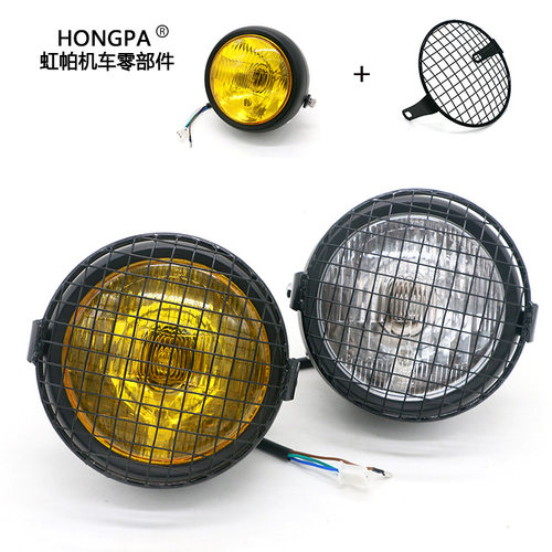 CG125改装复古大灯N黑壳