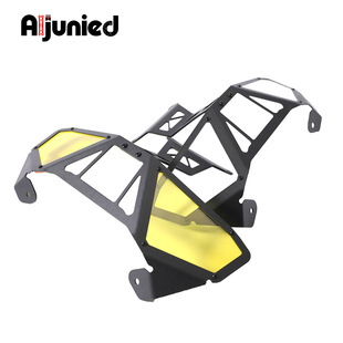 适用凯越800X 大灯罩护罩支架配件 Rally摩托车大灯罩保护镜片改装