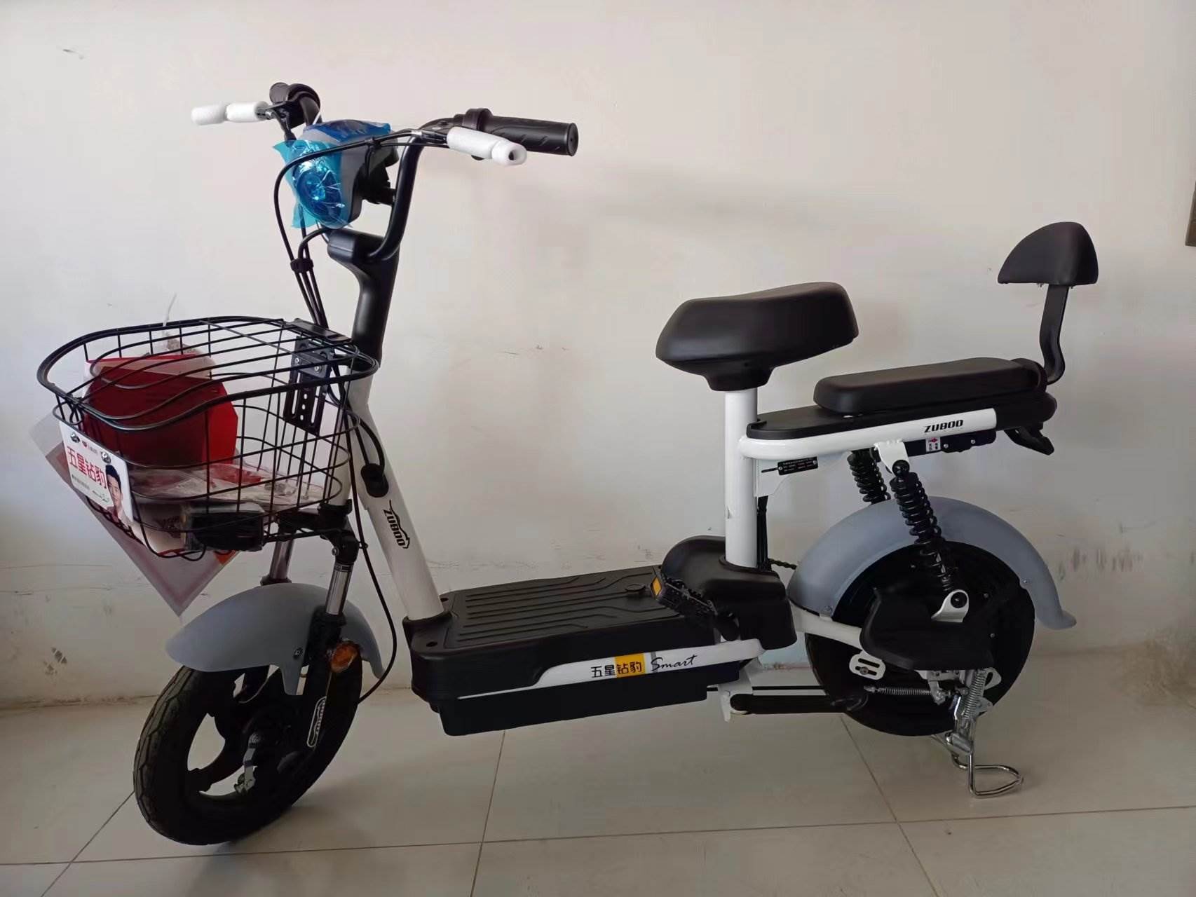 北京市新国标电动自行车五星钻豹电动车男女同款可带娃成人成人通