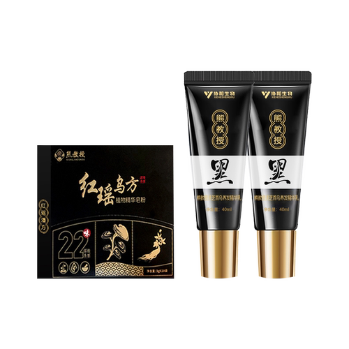 熊教授黑灵芝何首乌洗发水