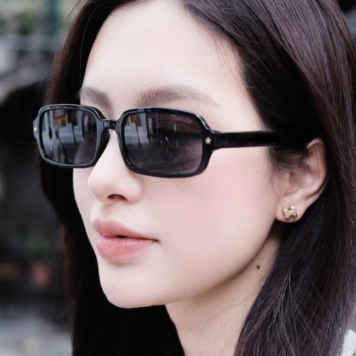 墨镜方形小框星星太阳镜网红同款