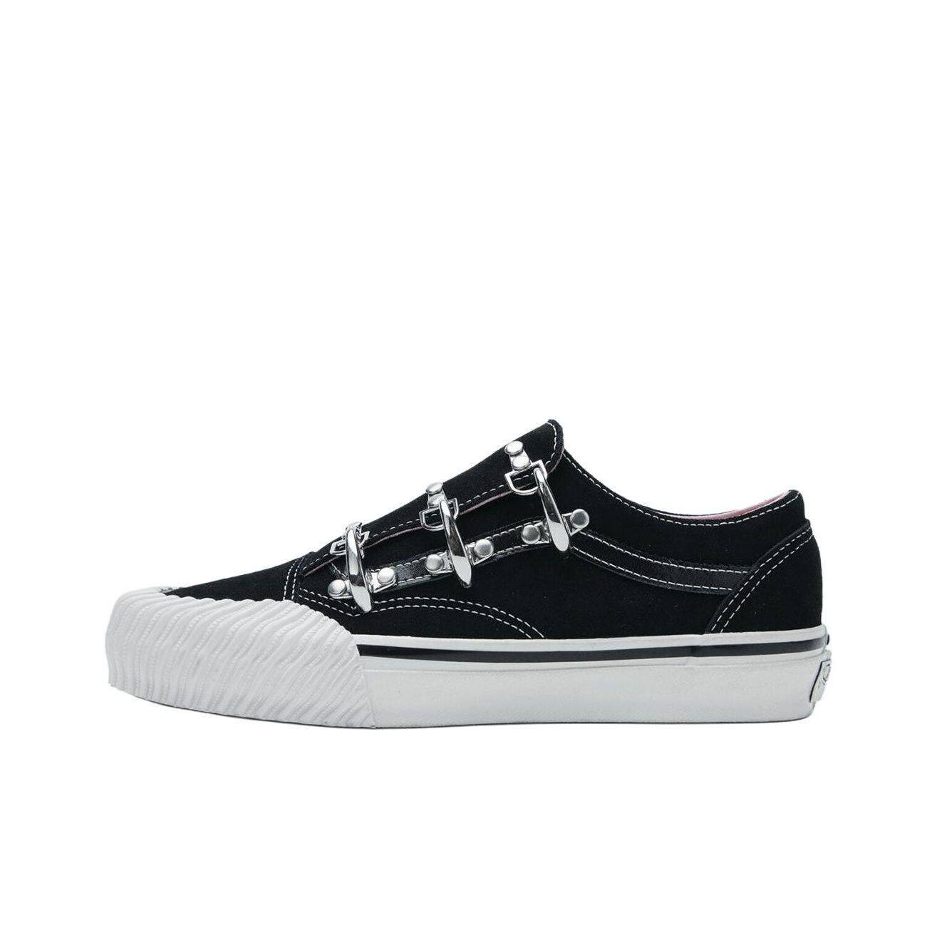 Vans范斯Premium Old Skool 耐磨舒适百搭潮流经典滑板鞋女款黑色