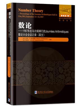 数论--1987年在乌尔姆举行的Journées Arithmétiques数论大会会议记录(英文版)/国外数学著作原版系列