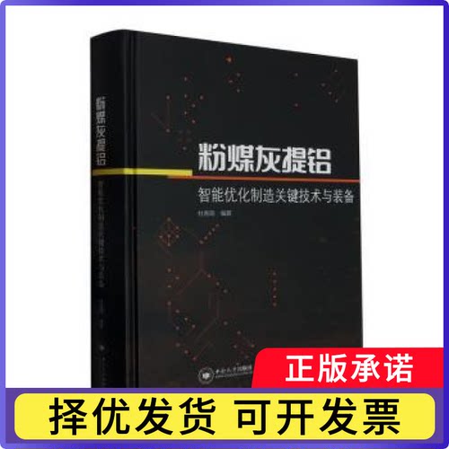 粉煤灰提铝智能优化制造关键技术与装备杜善周编著9787548753865中南大学出版社书籍\/杂志\/报纸/工业/农业技术/冶金工业
