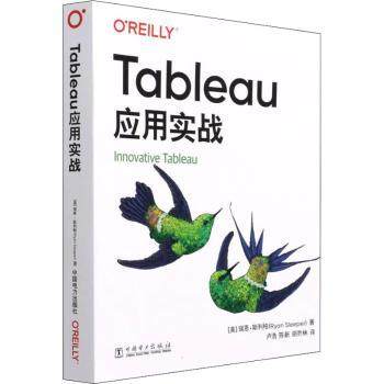 Tableau应用实战(美)瑞恩·斯利柏(Ryan Sleeper)著9787519856557中国电力出版社